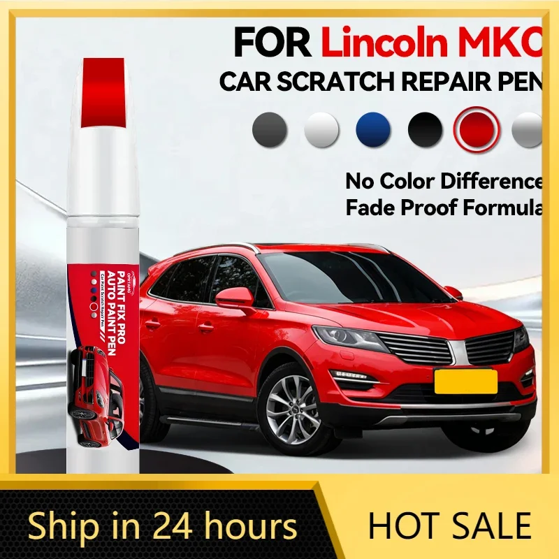 

Ручка-корректор для ремонта автомобильной краски, средство для удаления царапин, аксессуары для авто, черный, коричневый, белый, синий, красный, серый цвета, для Lincoln MKC