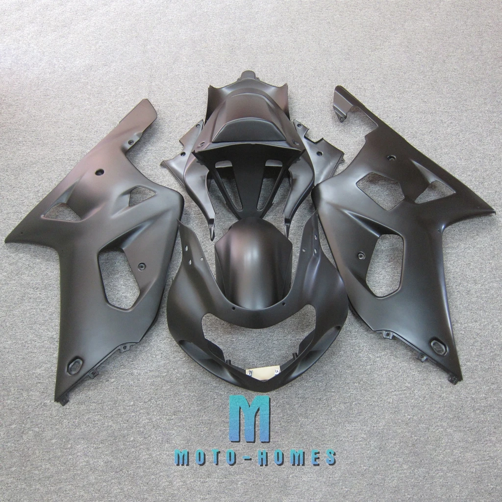 Matte Blac Fairings for SUZUKI GSXR600 GSXR750 2001 2002 2003 GSXR 600 750 K1 Body kit Injection ABS Motorcycle Bike