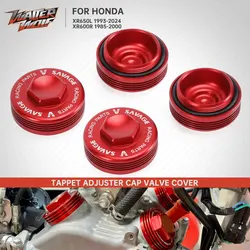 XR 650 600 R/L CNC Engine Oil Valve Cap Cylinder Heads Tappet Adjuster Hole Cover For Honda XR650L 1993-2024 XR600R 1985-2000