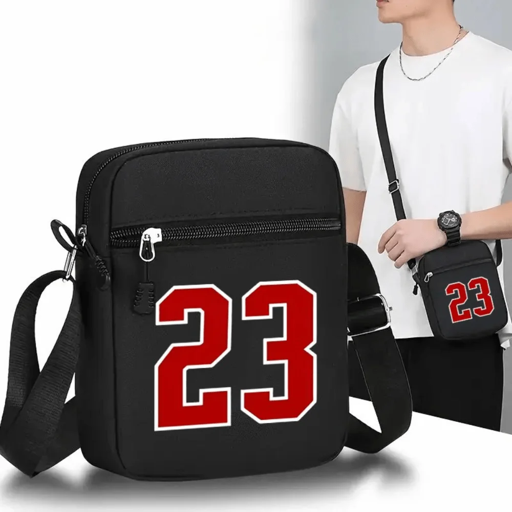 2pcs Number 23 Print Crossbody Bag Number 23 Design for Daily Wear Gifts Street Outdoor Sports for-Occasion Shoulder Bag for And