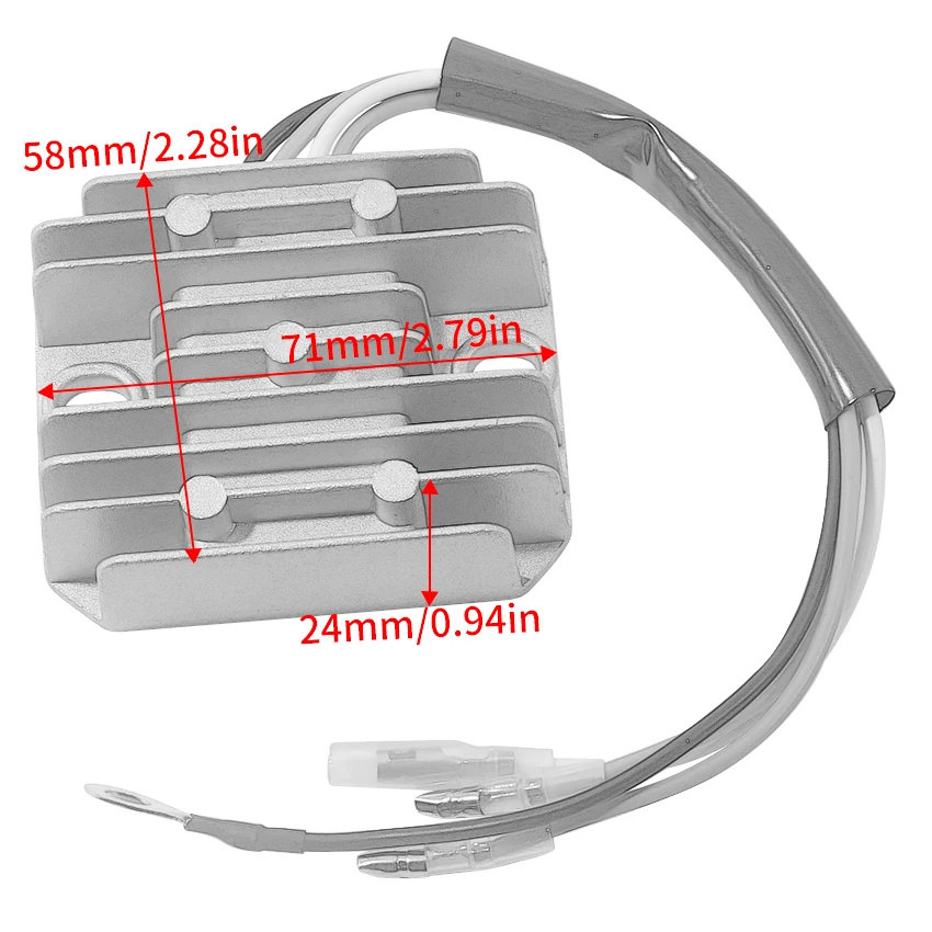 Voltage Regulator Rectifier For Suzuki DT90 DT100 DT150 DT175 DT200 DT225 L/UL L/XL (G)L/XL OEM:32800-87D00 Accessories