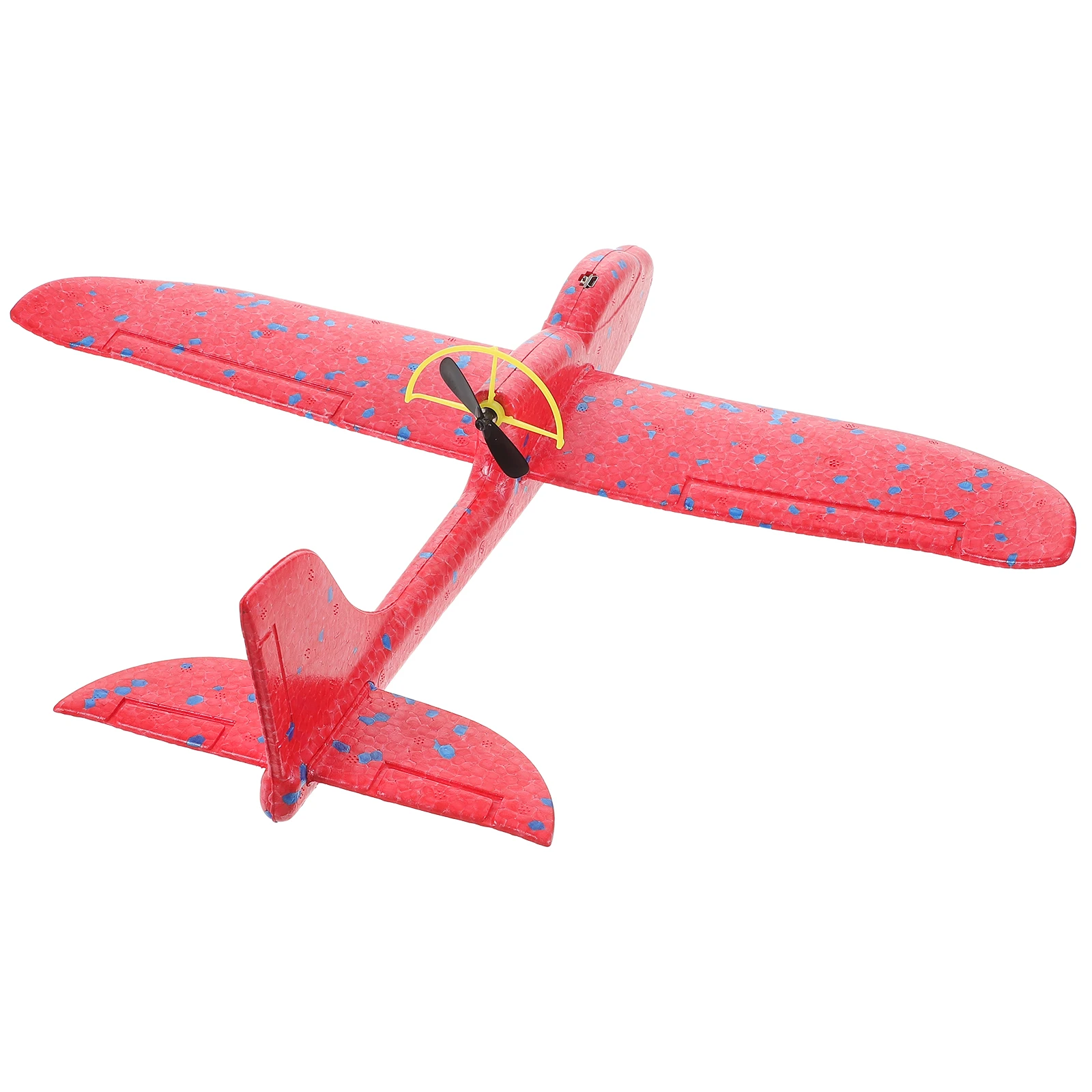 

Rotary Toy Airplane Light Glowing Flight Plaything Electric USB Foam Lightweight Safe Edges Rechargeable Kids Toy Aircraft Model