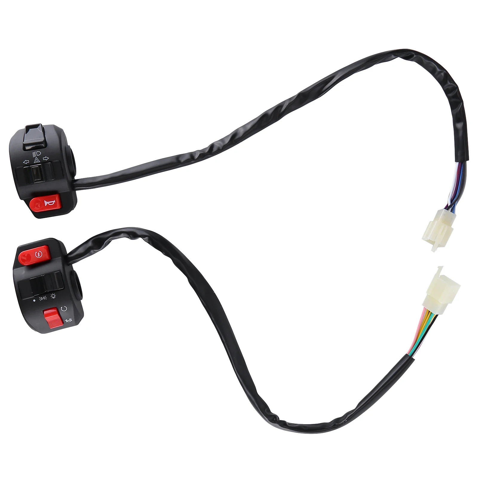 

Left and Right Handle Control Devices Compatible The handlebar controller Plastic For Italika Original Ws150 Ws17