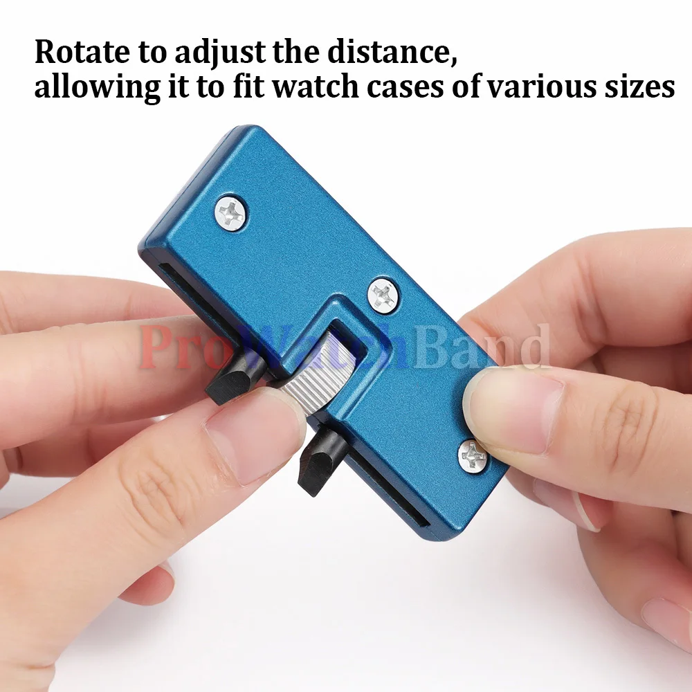 Plastic Metal Watch Repair Tool Portable Holder Opener Watch Back Cover Opener Remover Battery Replacement Tools Watchmaking Kit
