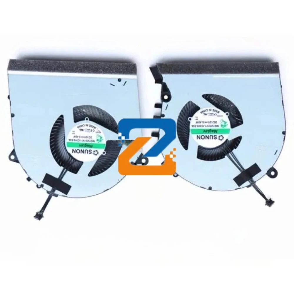

Laptop CPU GPU Computer Cooling Fan For HP OMEN 17-CB TPN-C144 Fan GTX1660 RTX2060 MG75091V1-1C020-S9A MG75091V1-1C010-S9A