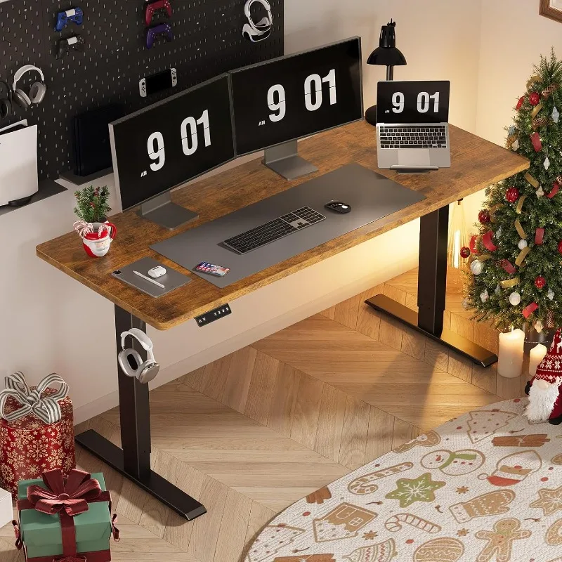 Electric standing desk Sitting frame Family height adjustable Computer desk Separate 48 inches