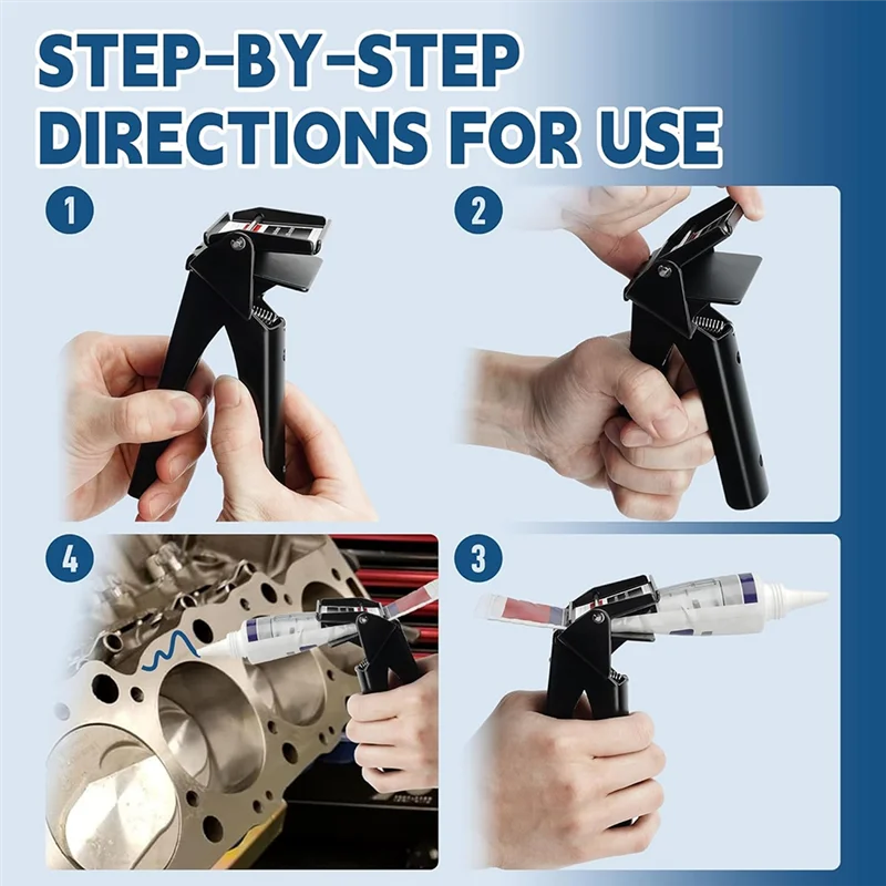 

Hot Sale-Tube Extrusion Tool Dispenser 2.5" Highly Efficient And Easy-To-Control Industrial Size Silicone