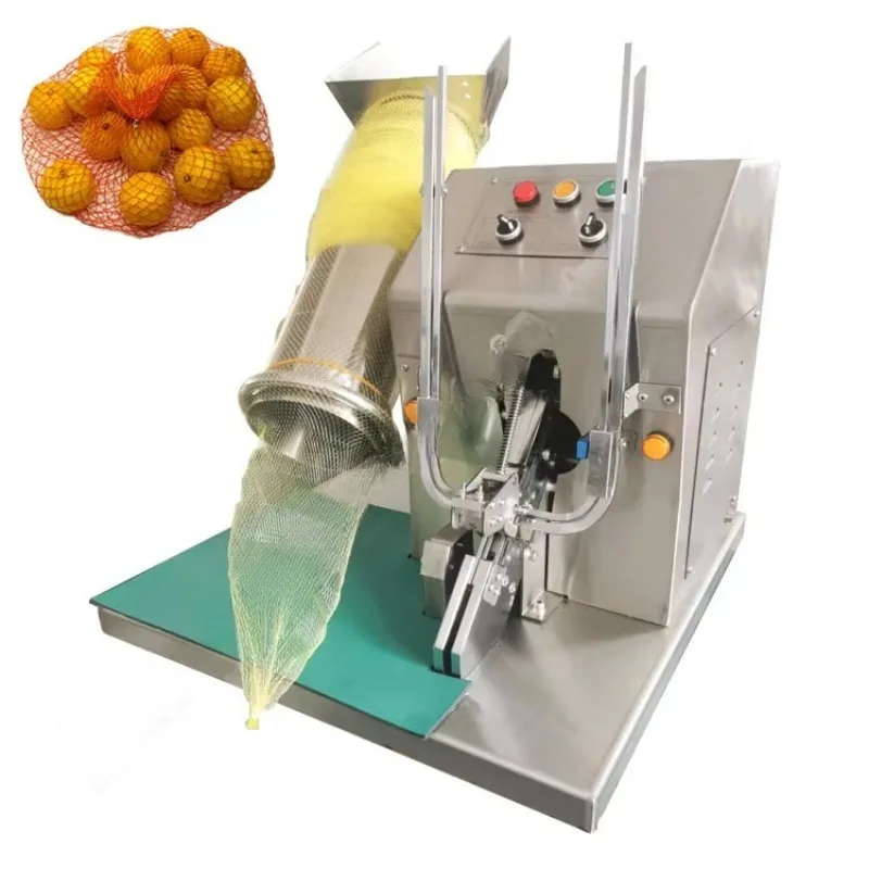 Customized Net Bag Packing Machine Net Clipper Packing Machine Fruit Net Bag Packing Machine