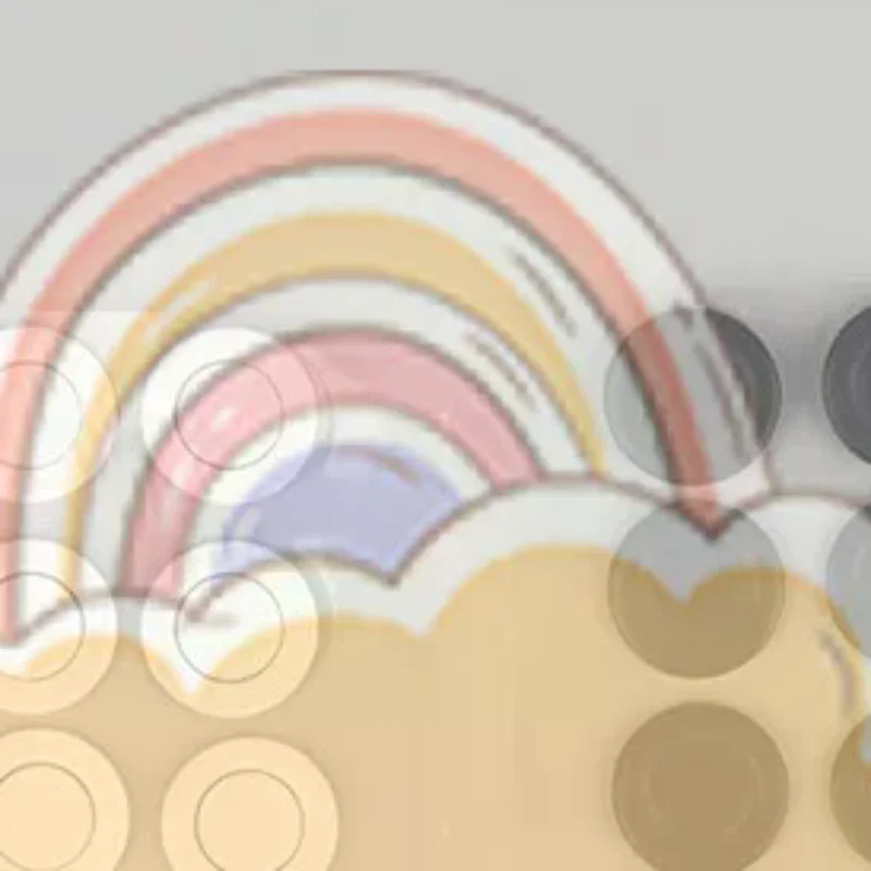 20pcs/pack Ultraglide Doughnut Mouse DIY Universal Round Control Speed ICE Version 7mm Glides Feet Prevent Collapse