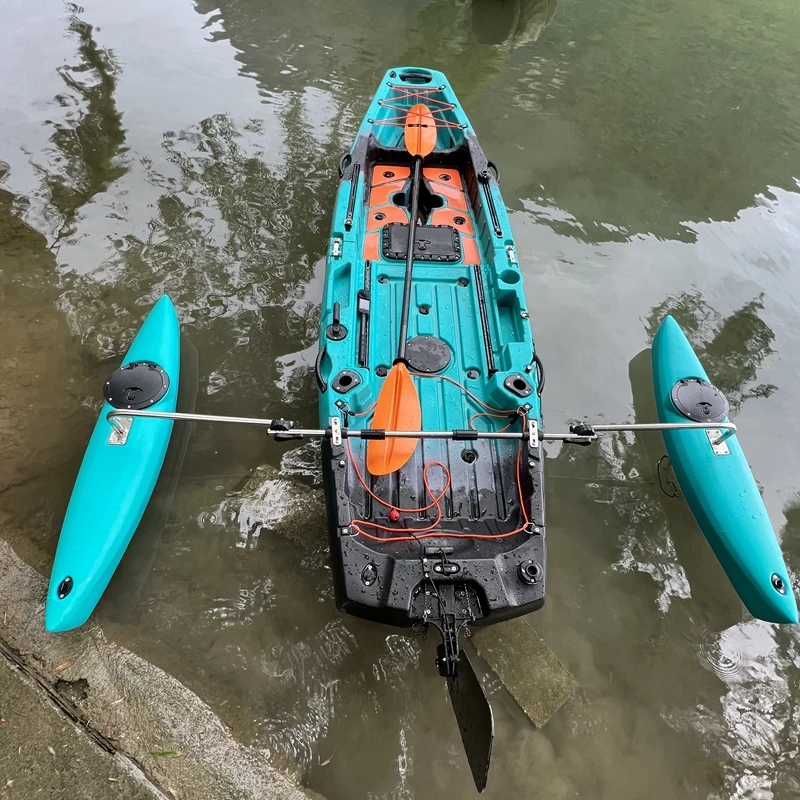 Kajak Kanu einzelnes Luya-Boot Fischerboot Balance Ponton