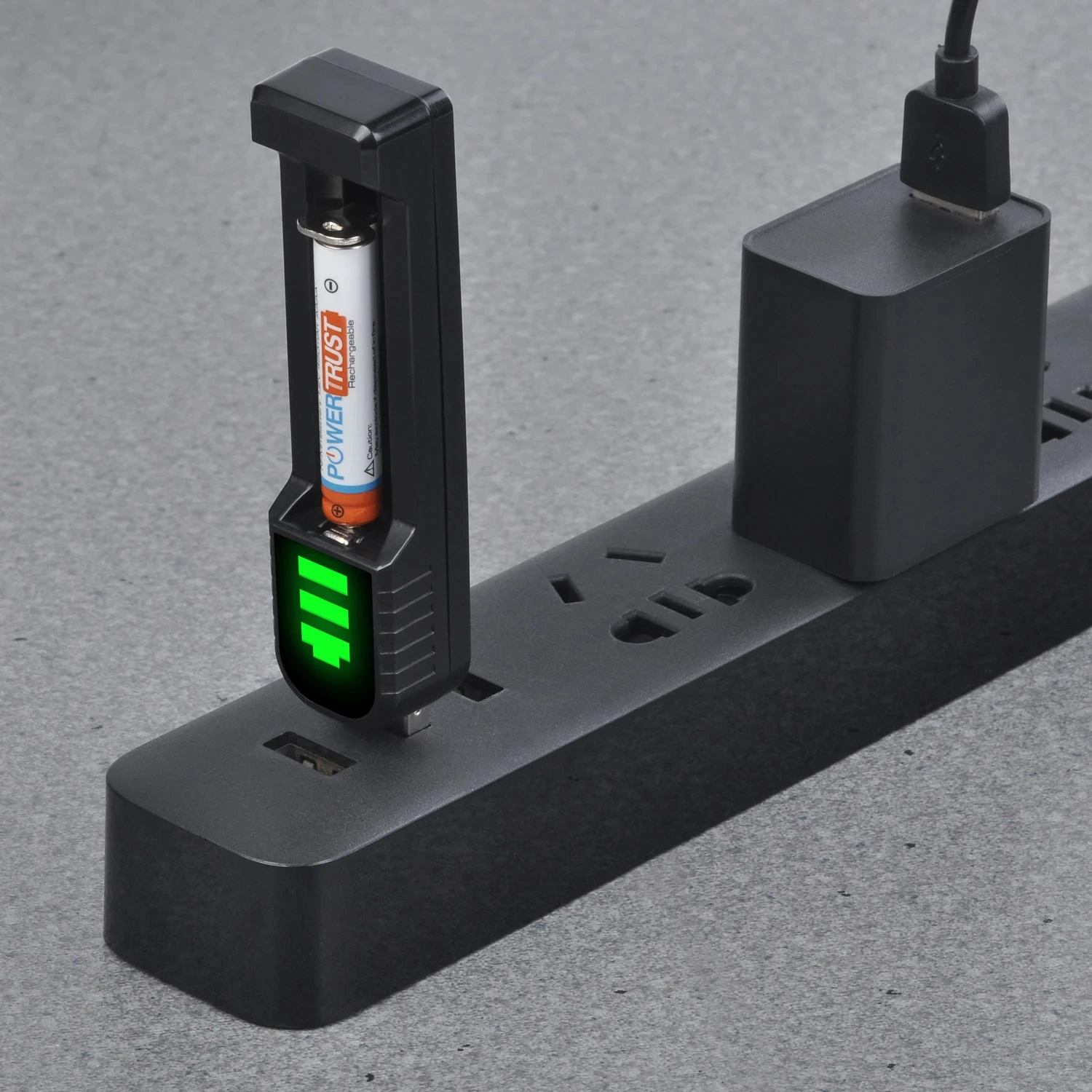 1PC Charger USB Universal Charger for AA, AAA, AAAA, N Size Battery, Ni-Mh Battery
