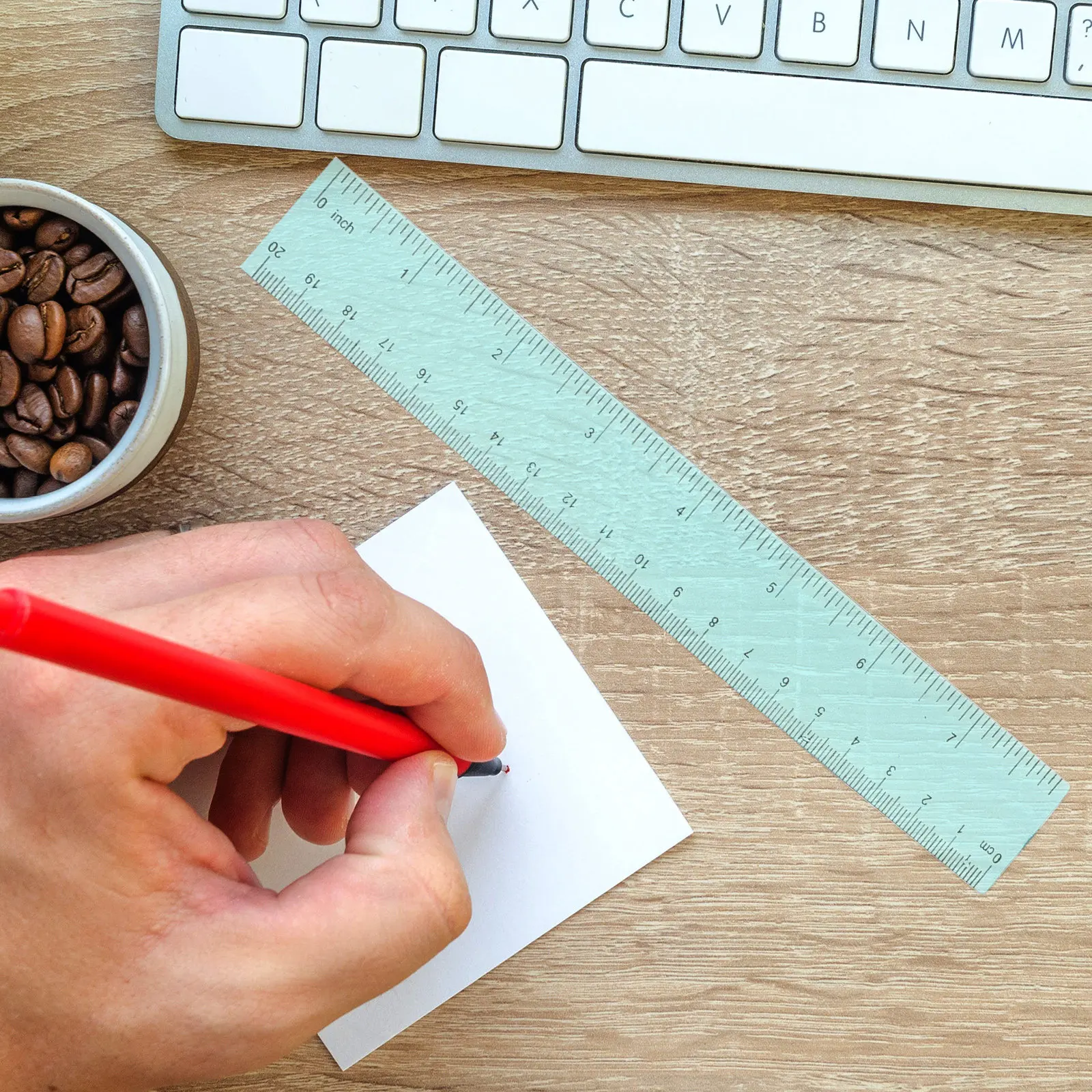 

Набор из 5 пластиковых прямых линеек, портативный прецизионный измерительный инструмент для художников, инженеров, дизайнеров, офисные принадлежности