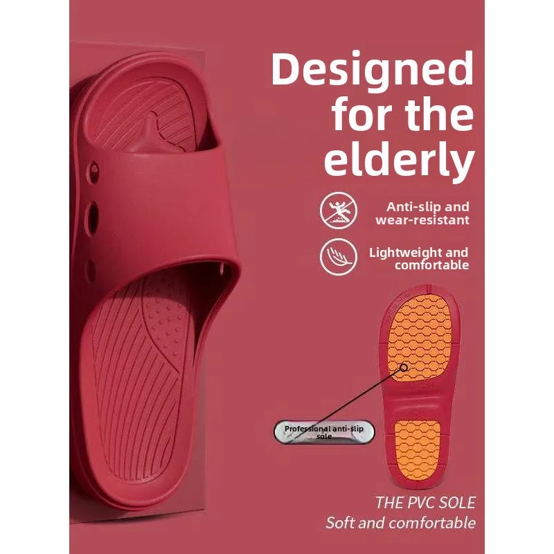 Non-Slip Bath Slippers for Men And Women Indoor Home Use Easy to Clean Quick Dry Ideal for Elderly People And Pregnant Women