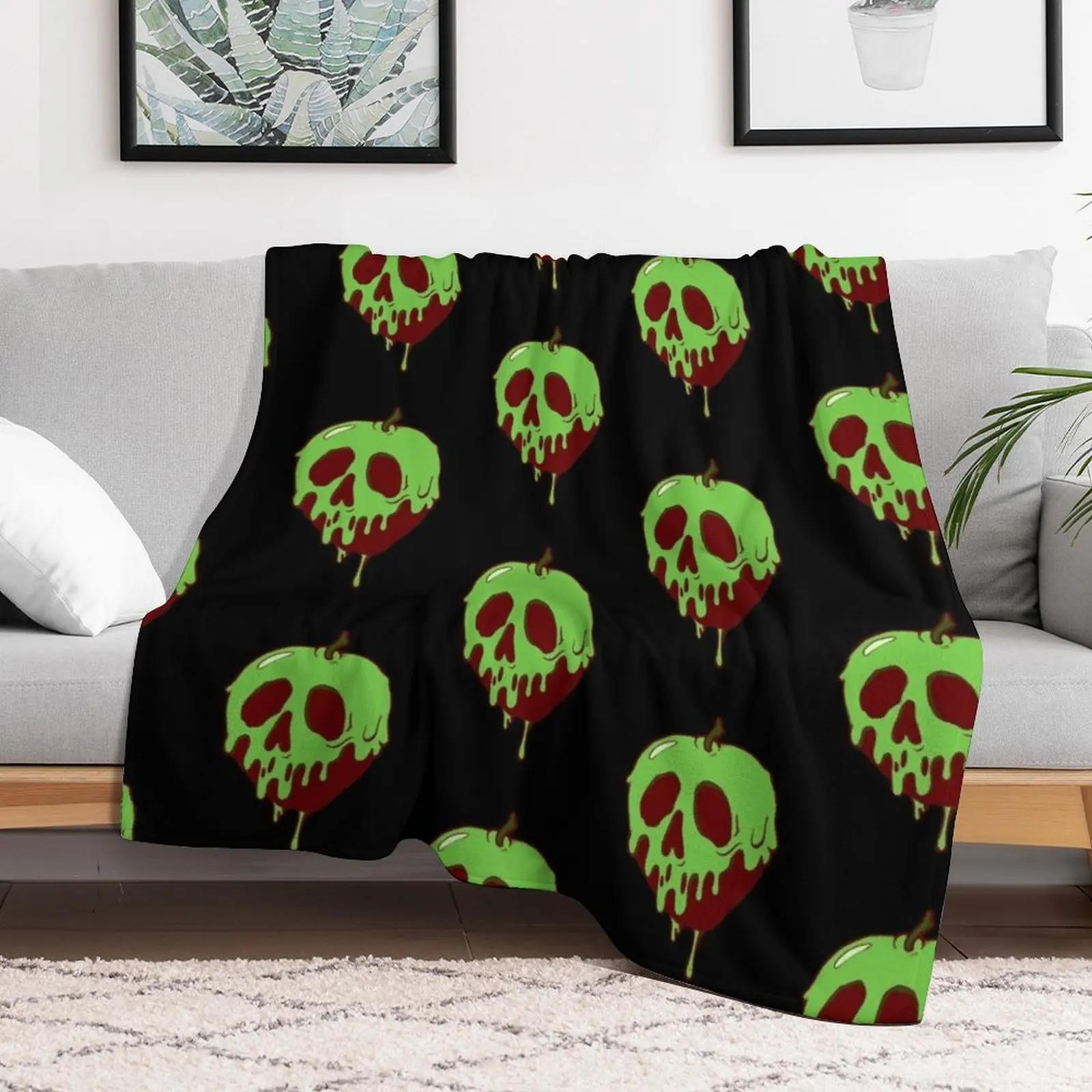 Poison Apple Throw Blanket Luxury Thicken Summer Beddings Kid'S christmas decoration Blankets