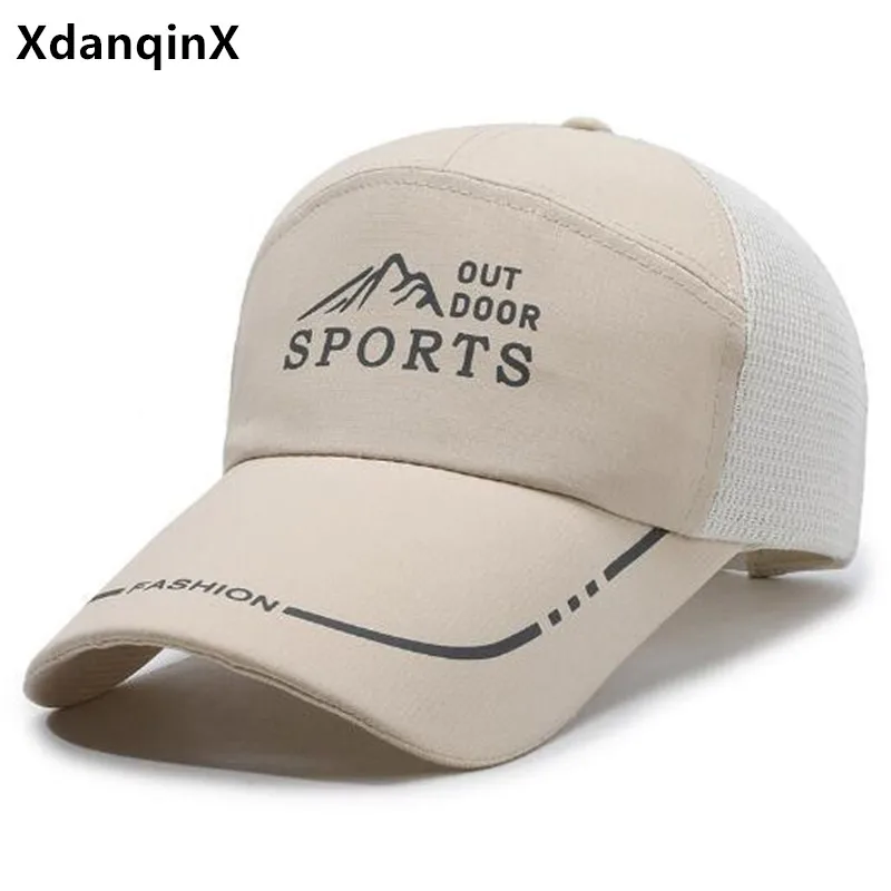 

Summer Mesh Cap Breathable Baseball Caps For Men And Women Extended Brim Sunscreen Travel Hats Camping Fishing Cap Snapback Cap