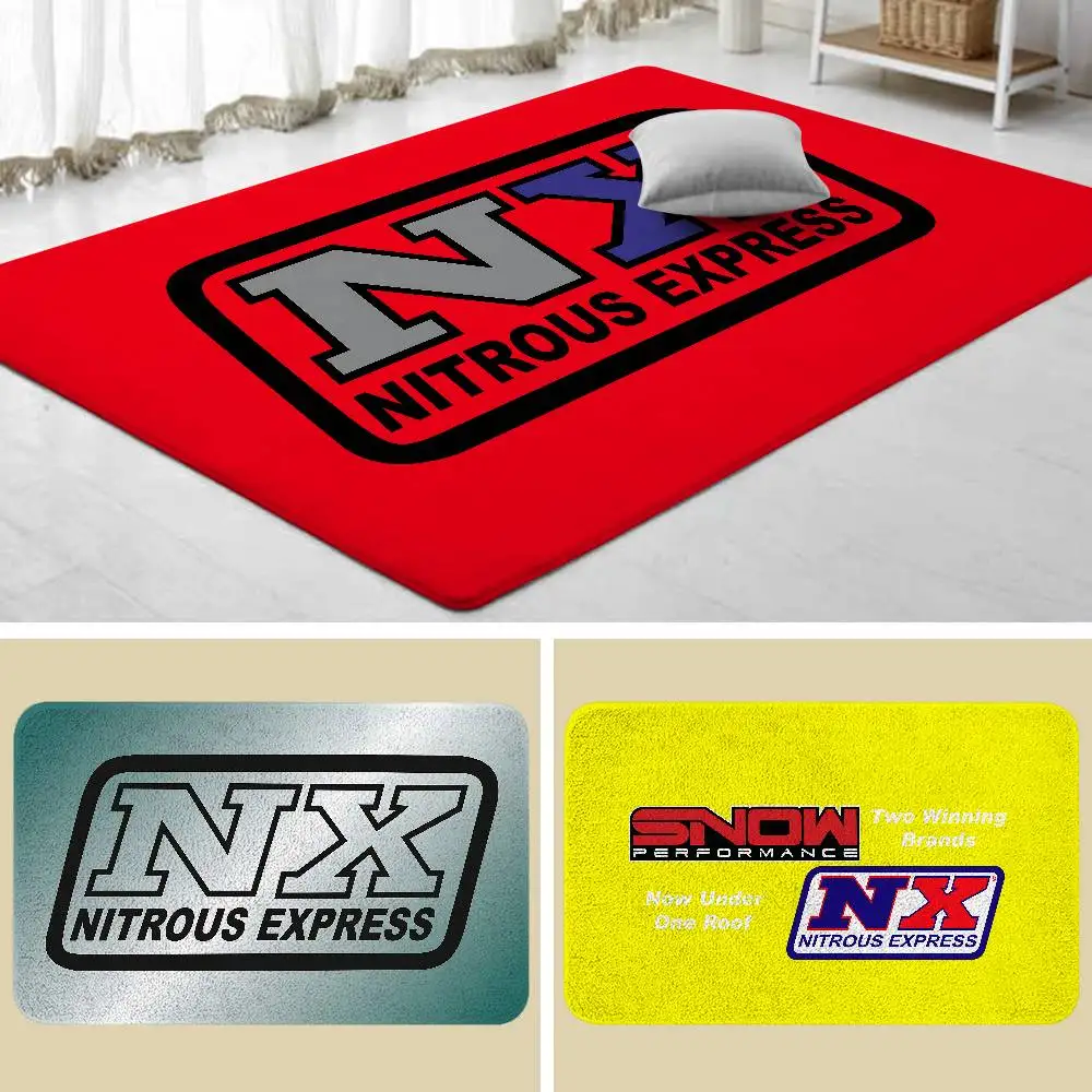 Nxs-nitrous-express tapete para sala de estar sofá decoração moderna tapete para quarto masculino durável área