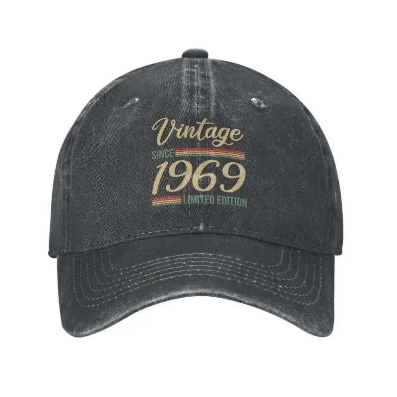 Y2K 2024 custom cotton vintage since 1969 limited edition gift baseball cap for men women breathable dad hat streetwear