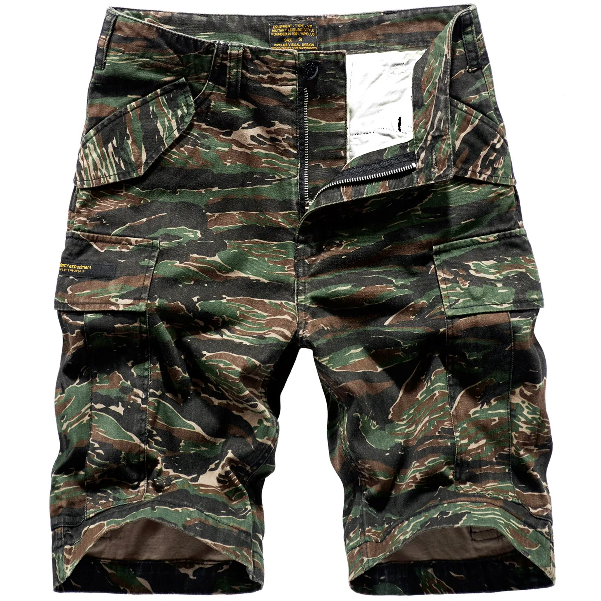 

VIP Summer Camouflage Workwear orts Men's Loose Casual Beach Five-Seven Pants Trendy Brand Youth Vitali Sle Cotton 00%