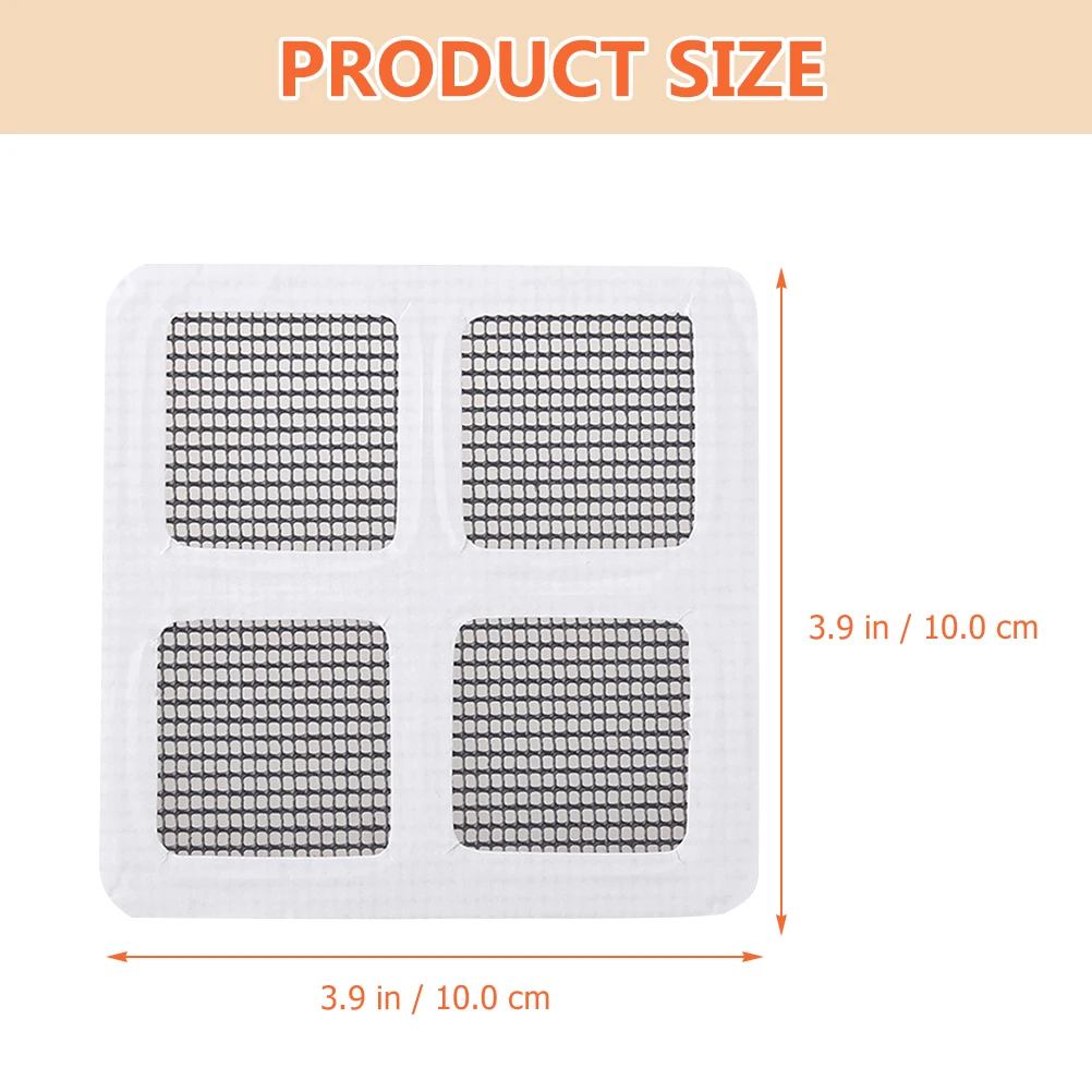 

Window Screen Repair Kit Mesh Patch Tape for Tear Holes Waterproof Adhesive Door Screen Door Repair Hardware