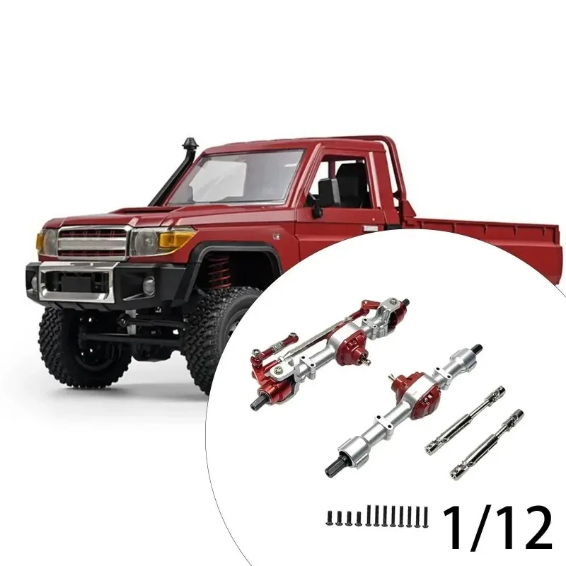 New Car Metal Axle Assembly Upgrade Front/R Bridge Assembly for MN 78 82 RC Drive Shaft CVD Driveshaft 3MM To 4MM Shaft Sleeve