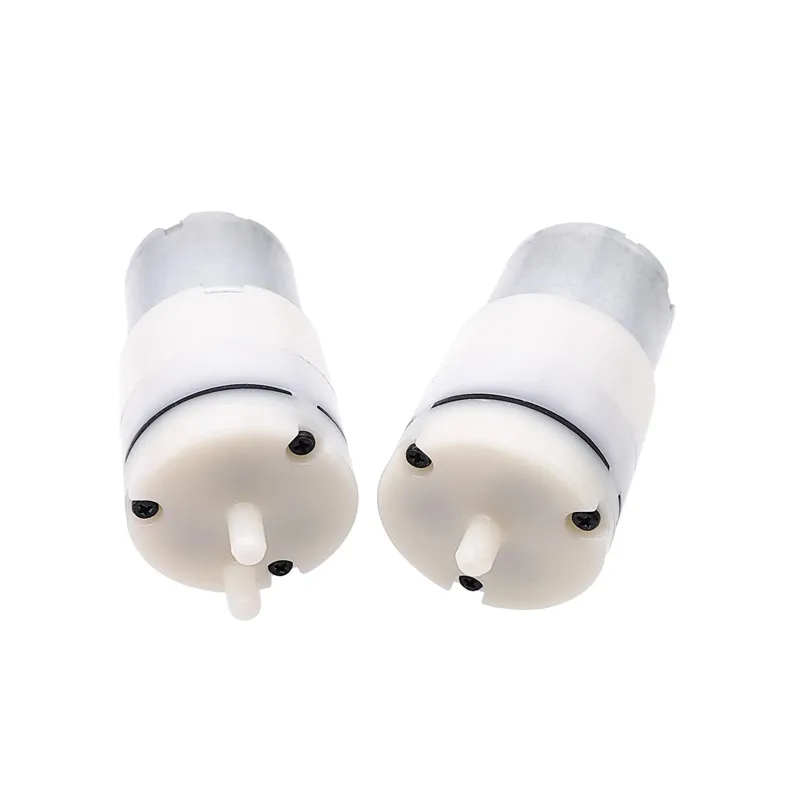 Kleine Selbstansaugende Membranpumpe DC 3,7–6 V – Mini-Vakuumpumpe Mit 60 KPa Druck, -40 KPa Unterdruck, 0,6 L/min, Leise, Für Milchpumpe & Co. (2 Stück)