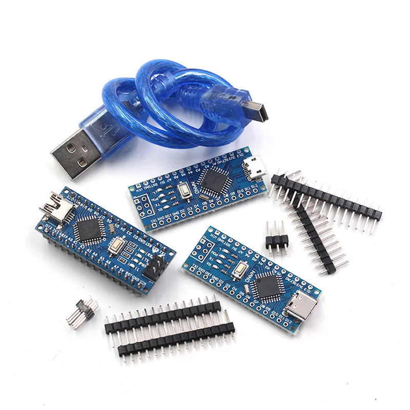 Mini / Type-C / Micro Nano 3.0 With the bootloader compatible Nano controller for arduinos CH340 USB driver 16Mhz ATMEGA328P