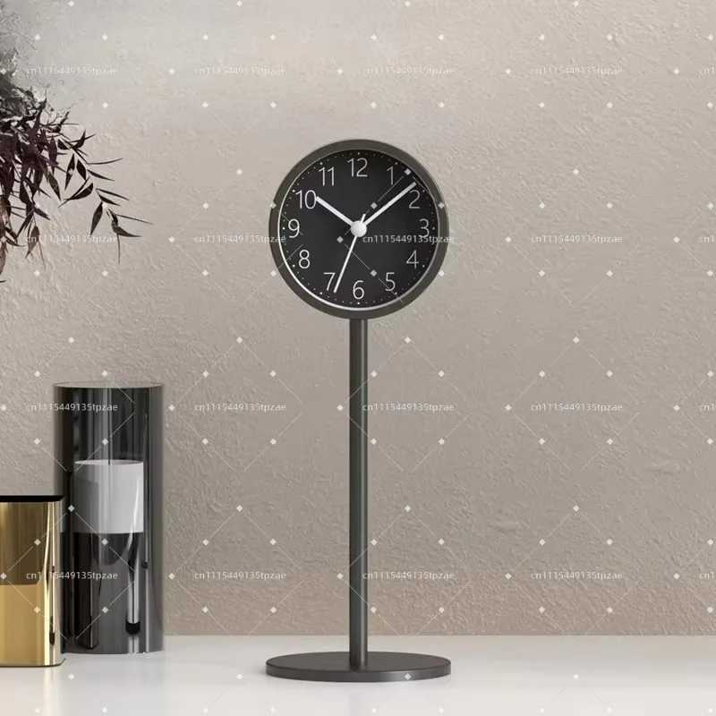 Minimalist Desktop Clock Ornaments,high Foot Alarm Clock Creative and Personalized Home Decoration Gifts