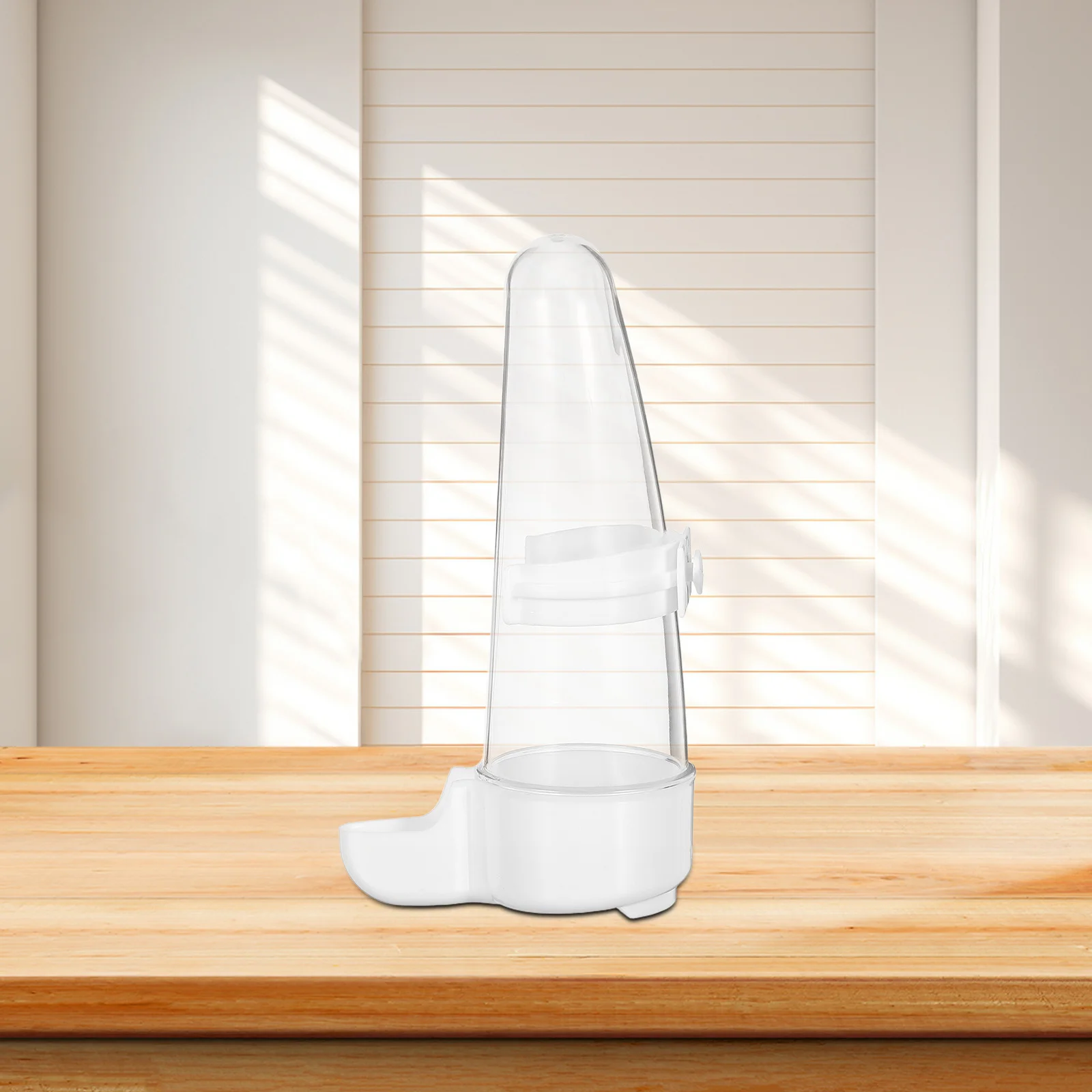 

2pcs Automatic Bird Waterer Feeder For Parrots Chickens Pigeons Outdoor Cage Rainproof Plastic Water Dispenser For Birds