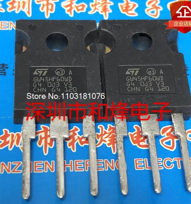 Gw45hf60wd stgw45hf60wd bis-247 neuer originaler Stock Power Chip