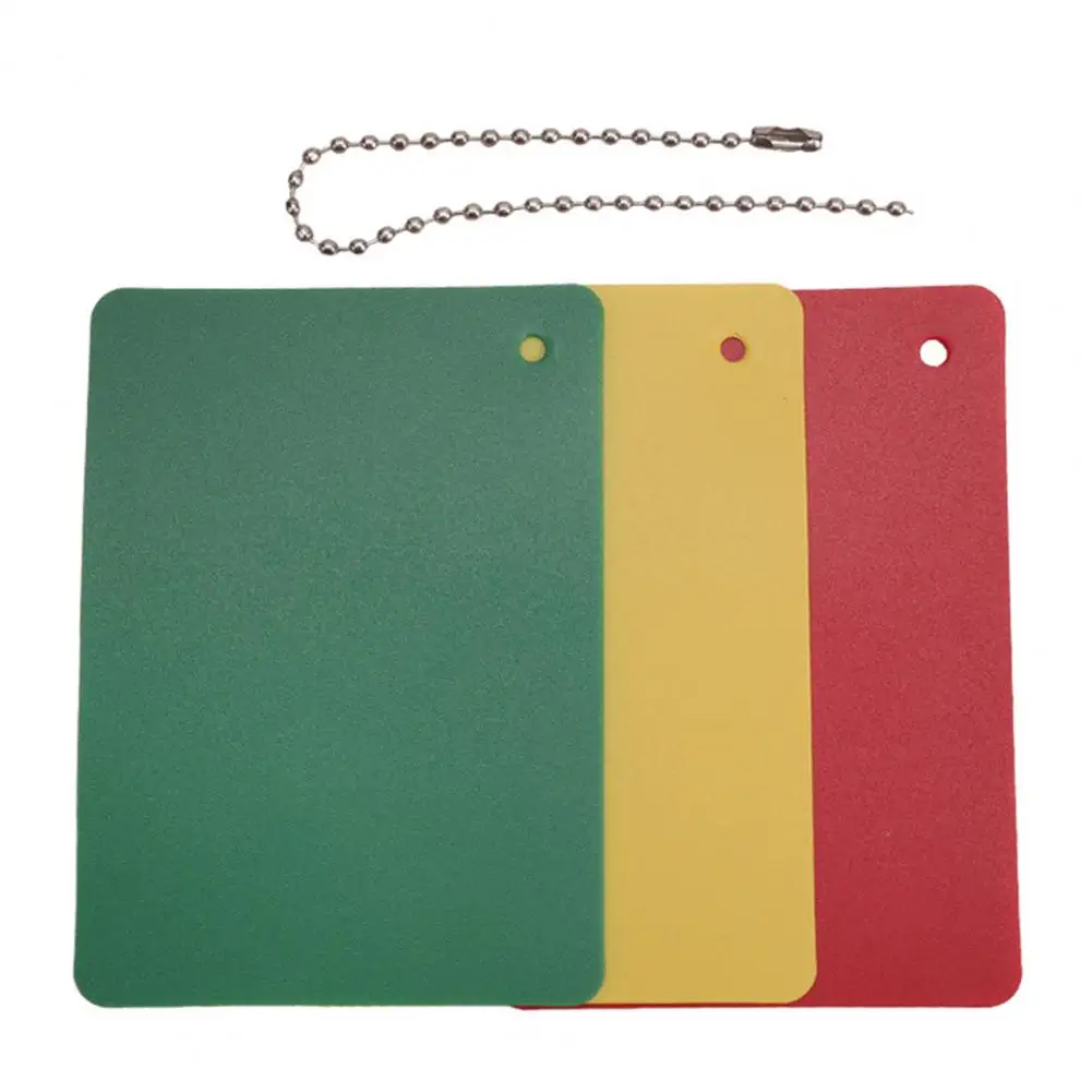 مجموعة أدوات حكم كرة القدم الاحترافية لبطاقات كرة القدم ذات الألوان الزاهية مع مجموعة دفاتر الملاحظات للمنافسة الرياضية