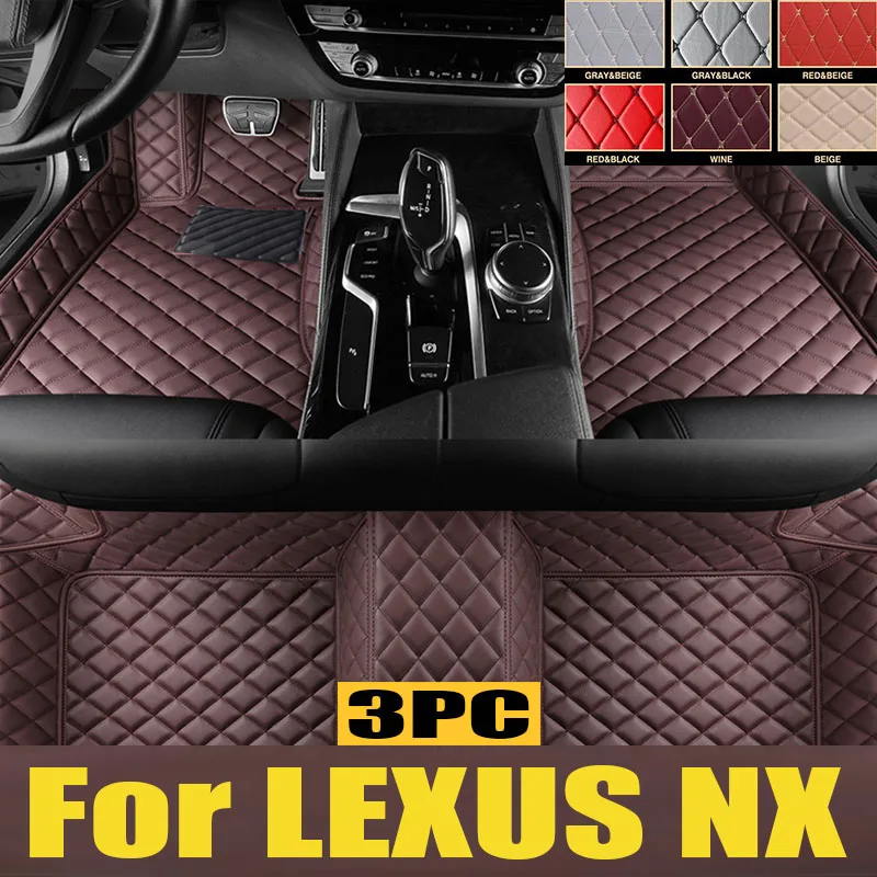 Car floor mats for LEXUS NX series 200 300h 300 200t 2015 2016 2017 2018 2019 2020 Custom auto foot Pads automobile