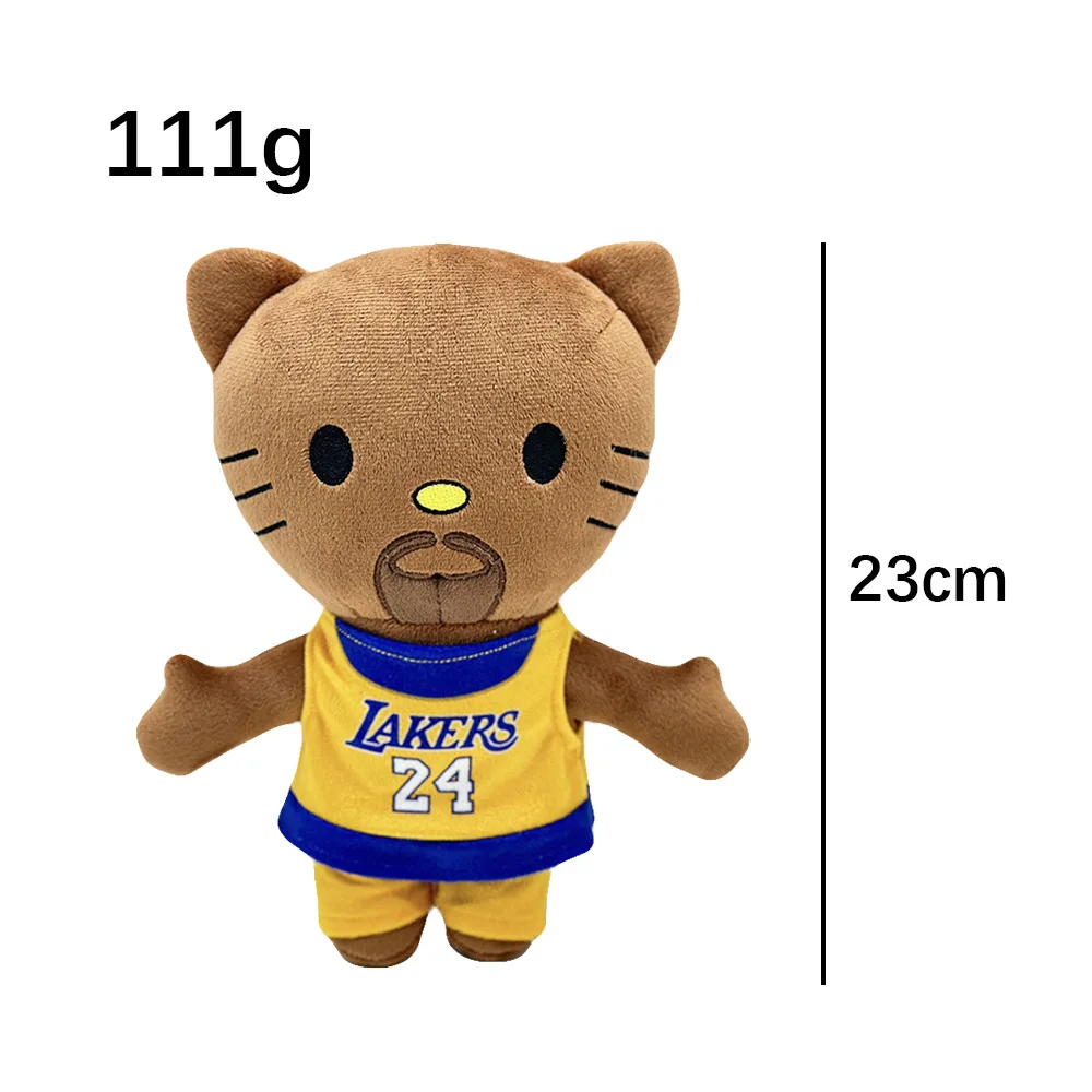 New Kanye Kitty Plush Travis Scott Plush Anime Plush Toy Doll with Clothes Stuffed Soft Plush Children Birthday Gifts