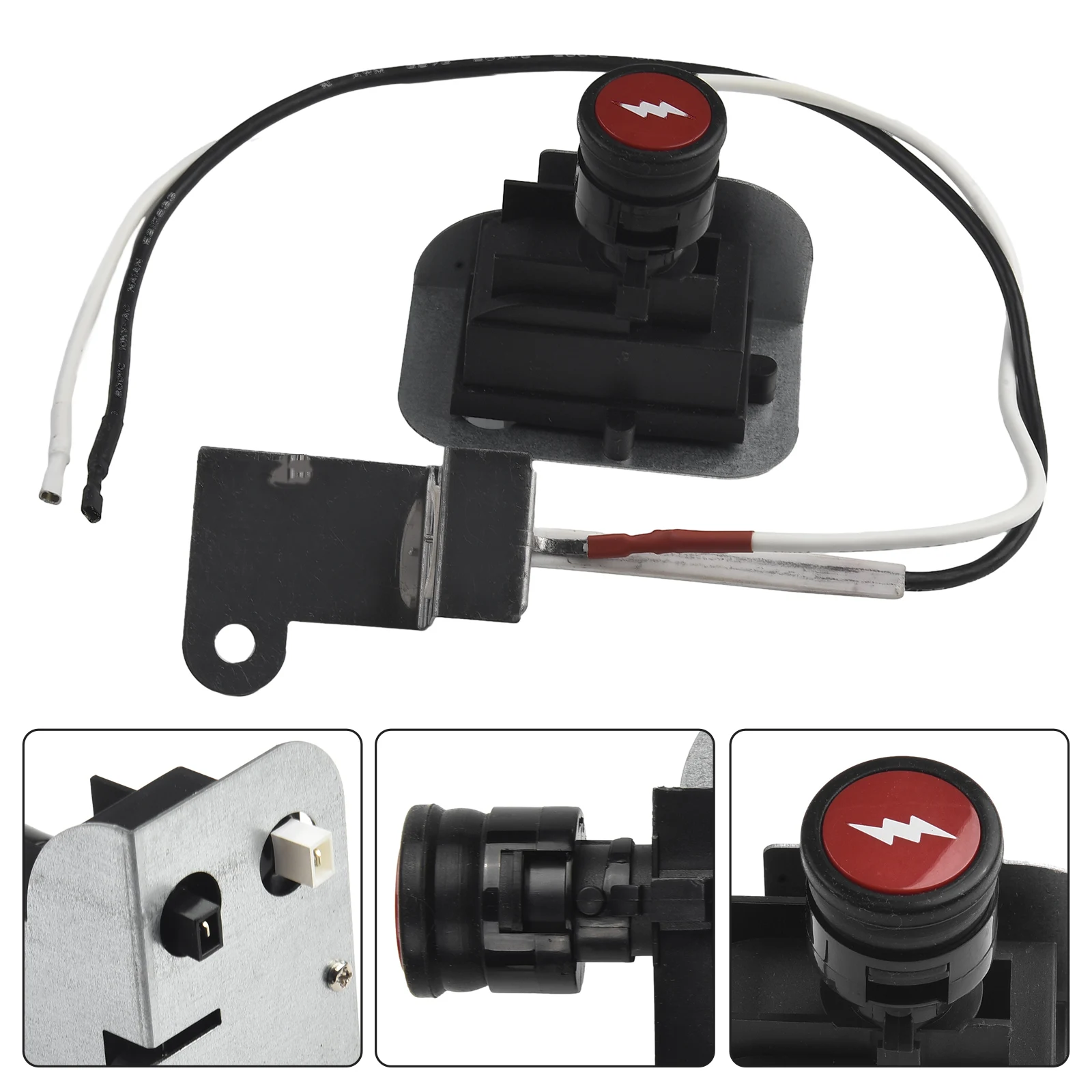 BBQ & Grill Replacement Parts Ignition Electronic For Gas Grill Ignition Button Ignition Module Metal & Plastic