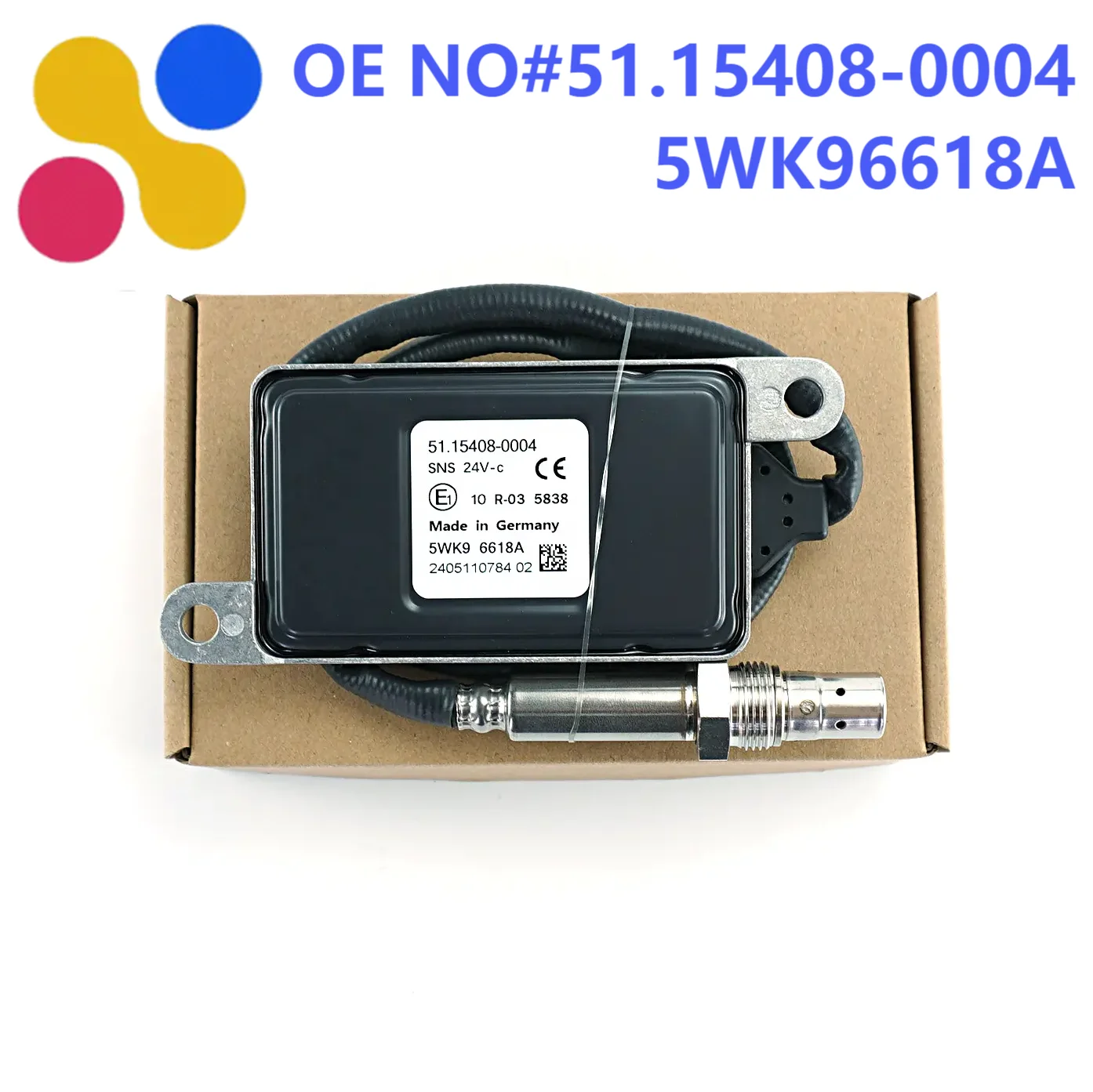 

5WK96618A 5WK9 6618A 51,15408-0004 Датчик NOx Датчик оксида азота кислорода для MAN Truck Дизельный двигатель SCR Система выбросов