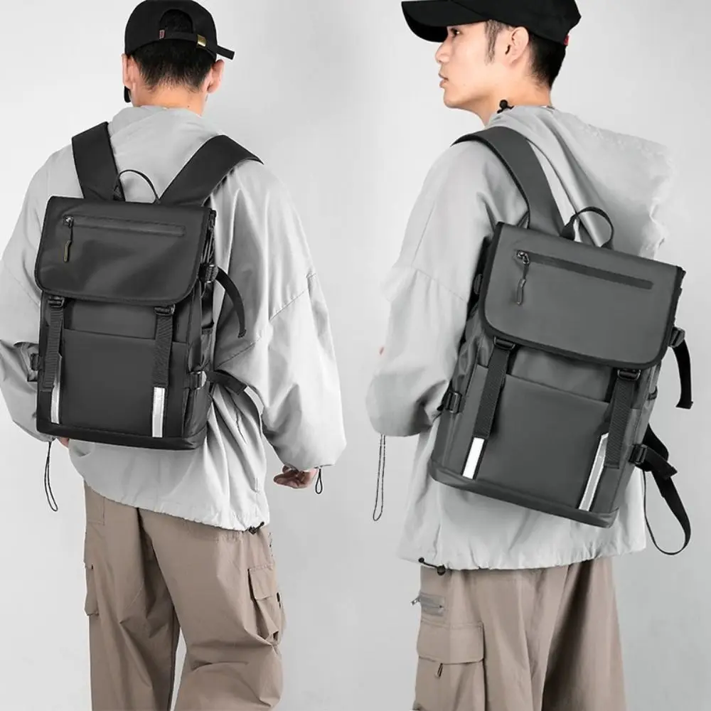 جودة عالية سعة كبيرة 15.6 بوصة محمول على ظهره تنوعا مقاوم للماء الرجال حقيبة سفر حقيبة أعمال وظيفية التنقل