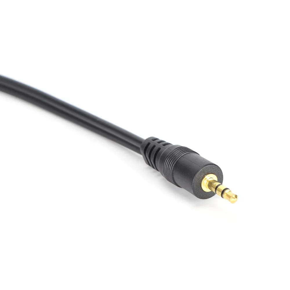 1/8 Inch to 3-Core Double XLR Microphone Cable Plug and Play Audio Adapter Cable Interconnect Patch Cord Audio Recording