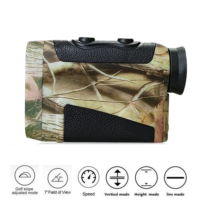 NK-600 Camouflage Outdoor Rangefinder Hunting Rangefinder Telescope Velocity Altimetry Angle Measurement