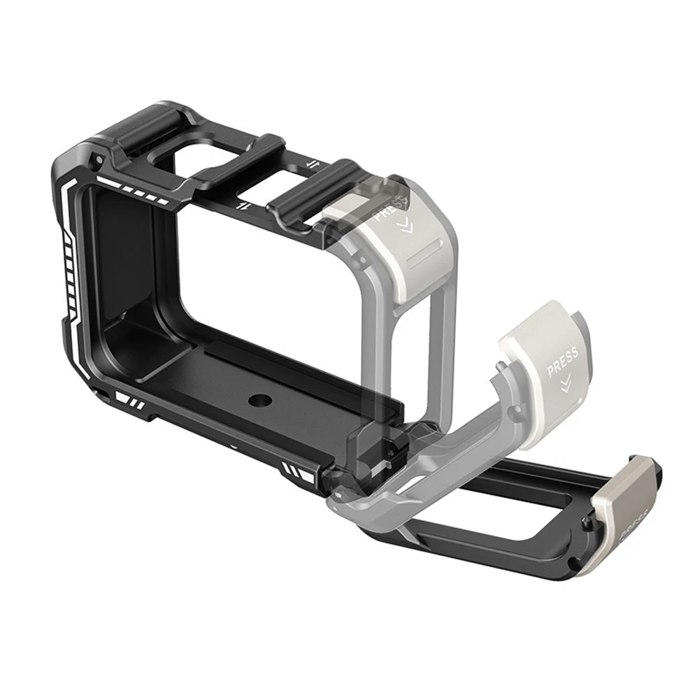 

Металлический корпус, алюминиевая клетка для объектива Max Mod, видеосвет, быстросъемный комплект для вертикального крепления, клетка для GoPro Hero 13/12/11/10/9