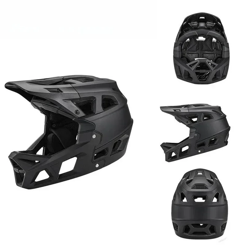 Mountain bike cross-country helmet, racing downhill adult full helmet
