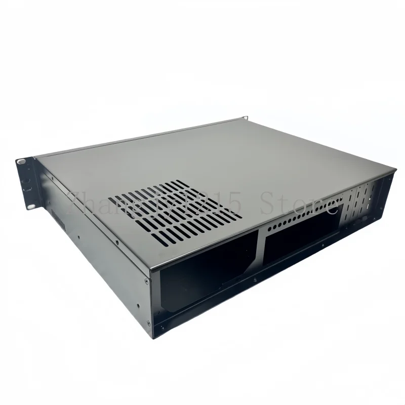 industrial chassis 35CM short industrial control 3 hard disks ATX power supply MATX main board 4 slots server storage computer