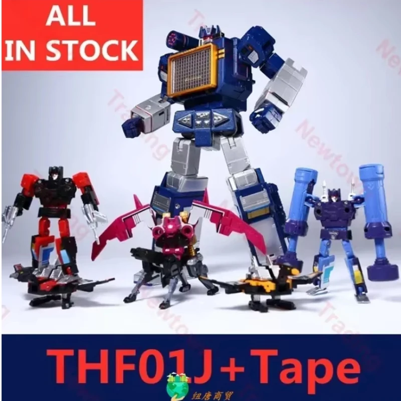 

G1 Transformation THF THF-01J Soundwave THf Tape Corps THF01J THF01-J One Tape Walkman MasterPiece KO MP13 Action Figure Robot
