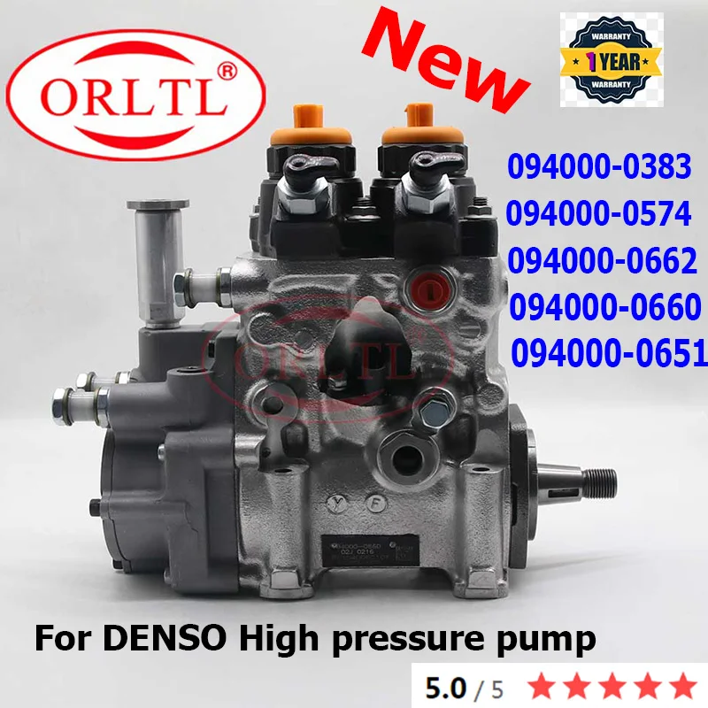 ORLTL New Genuine Diesel Engine Fuel HP0 Pump 094000-0383 094000-0574 094000-0662 094000-0660 094000-0651 for DENSO Komatsu