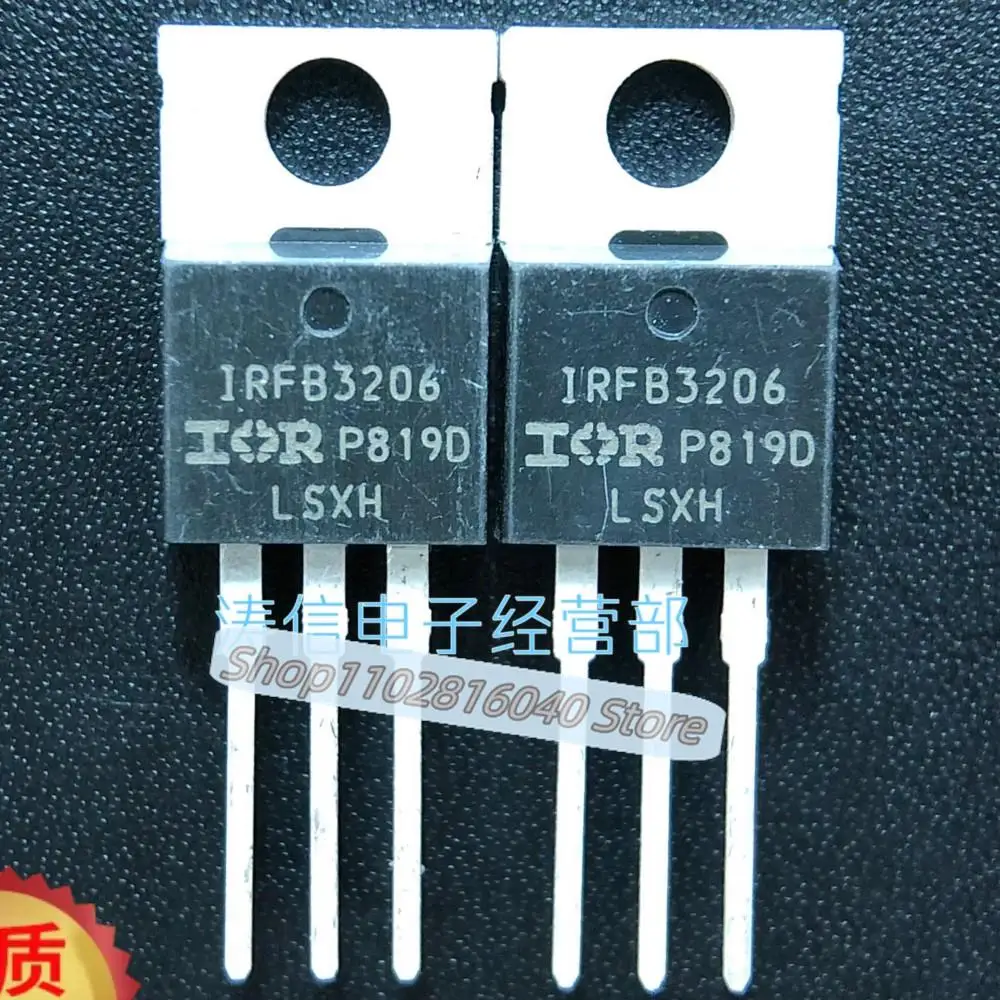 10PCS/Lot IRFB3206  MOSFET TO-220 210A 60V  Best Quality Imported Original Spot