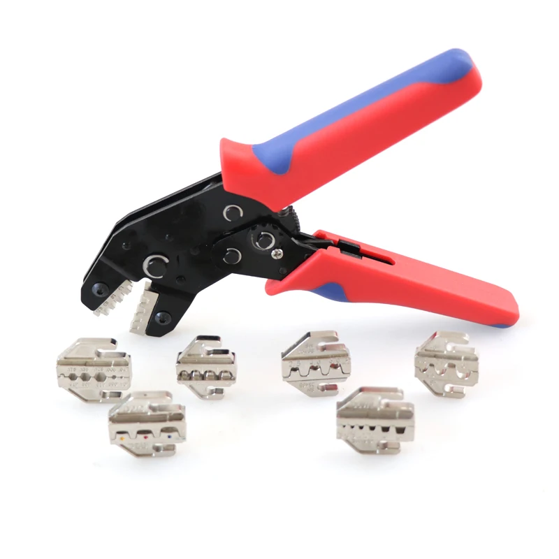 Pressed Pliers Electrician Tools Crimping Tool Electrical Terminals Clamp Electronics Pressing Connector Hand Jaws Set 02C 48BS