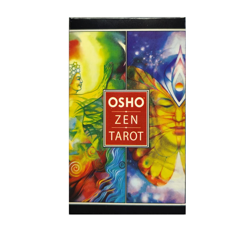 New Osho Zen New Tarot Cards English Spanish Version PDF Guidebook for Beginners