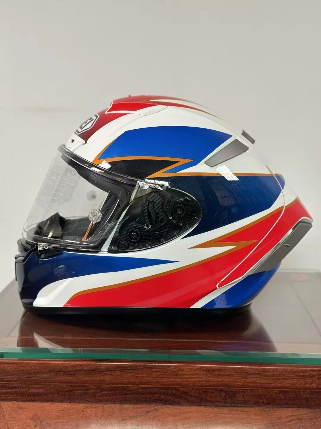 

Полнолицевой мотоциклетный шлем X14 X-14 X-Spirit RED BULE WHITE Мотокросс Гоночный мотоциклетный шлем Casco De Motocicleta