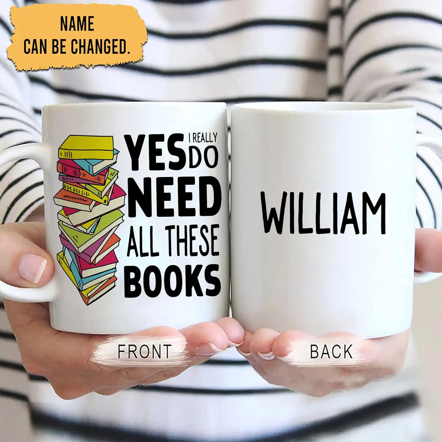Personalized Plant Lover Coffee Mug, Houseplant Tea Cup, Gardner Landscape Green Thumb Gifts, I Really Do Need All These Plants