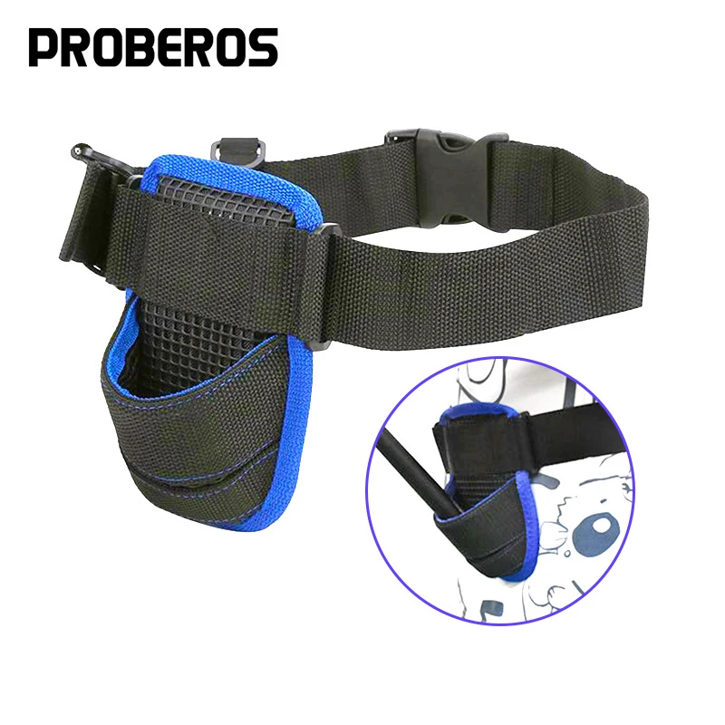 PRO BEROS Uchwyt na wędkę Pas biodrowy Walka Stand Up Regulowany uchwyt na tyczkę w talii Pasek Tackle Akcesoria do tyczki na brzuch