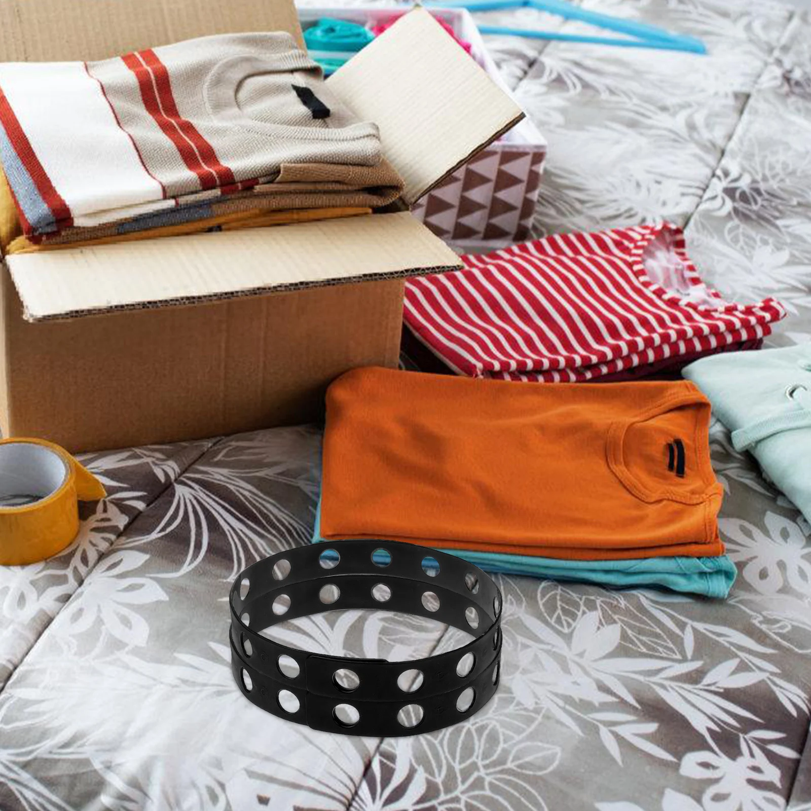 

12Pcs Plastic Hanger Organizer Strips Multi-Hole Versatile Connector for Closet Clothing Display Garment Extender