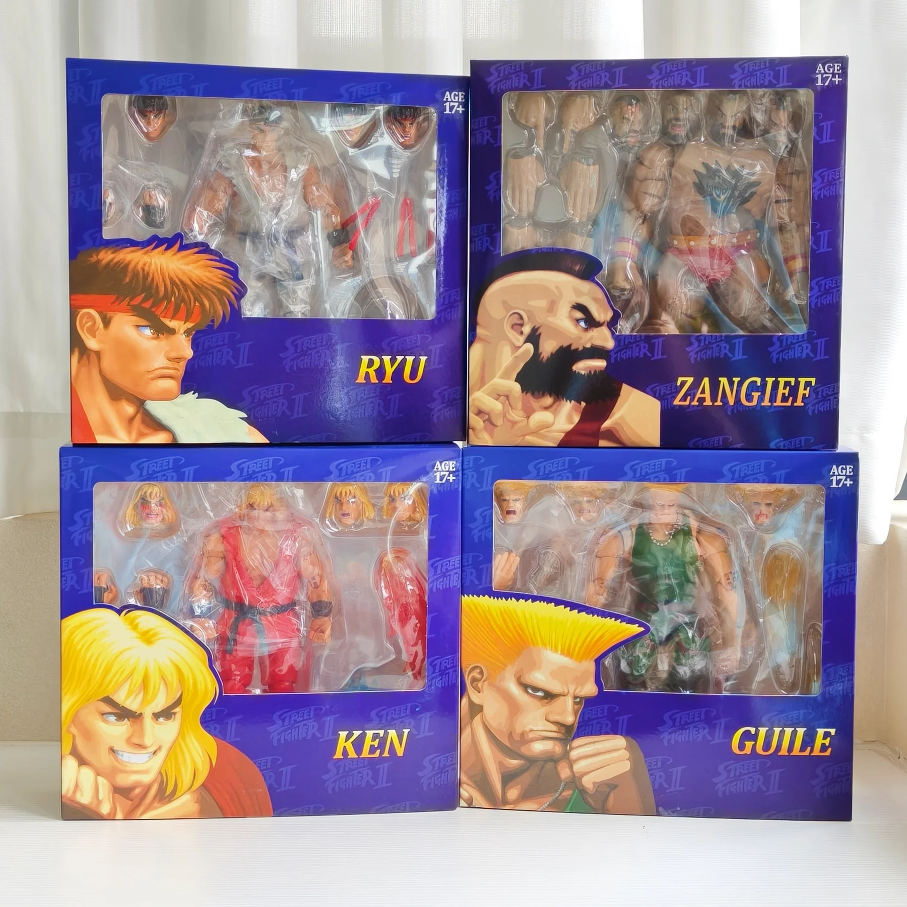 Haggar Toys Street Fighter Action Storm Figure ST Zangief Figures Collection
